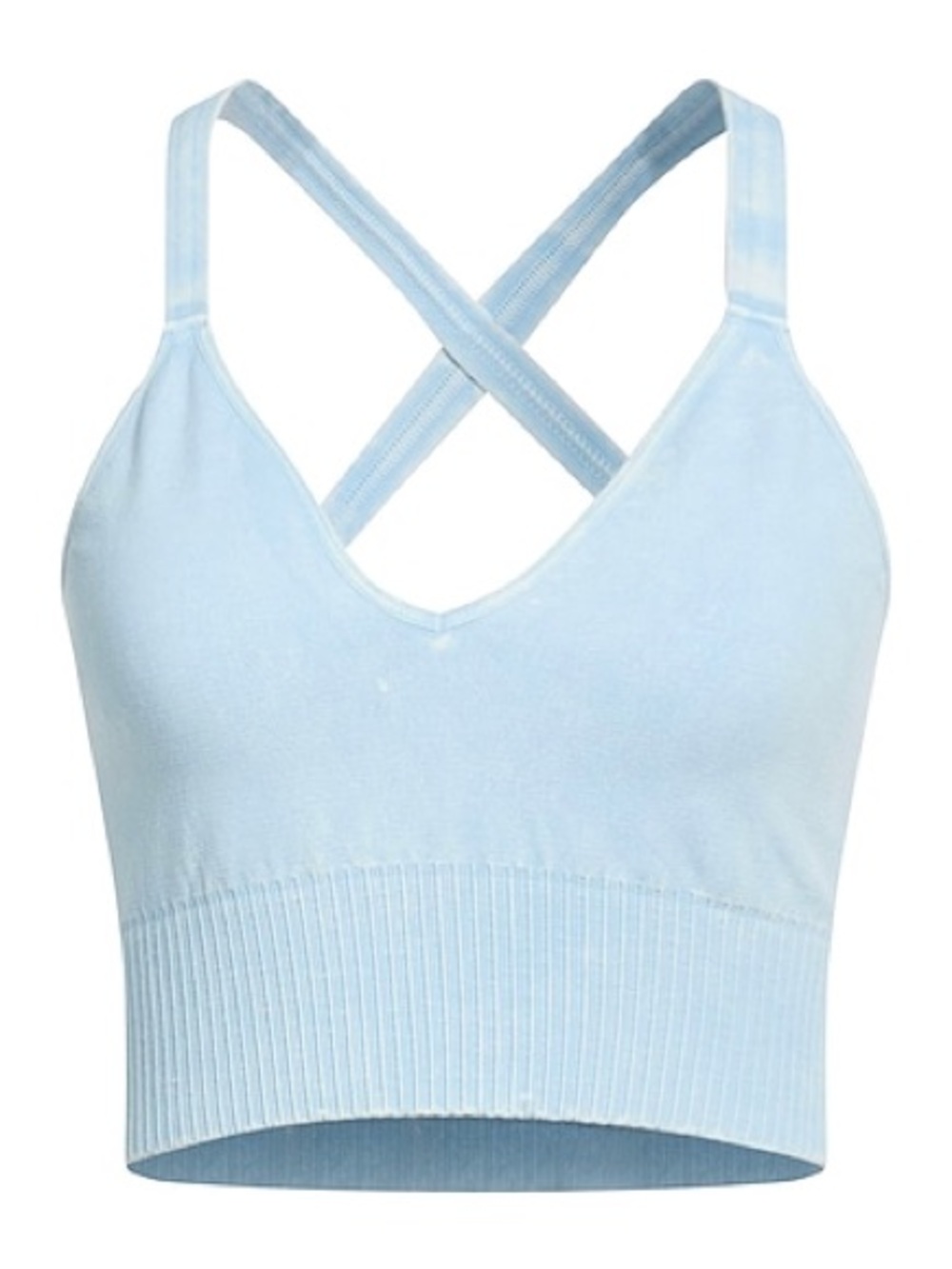 Free People FP Movement Go To Sports Bra Light Blue Women’s Size M 💙🪩✨